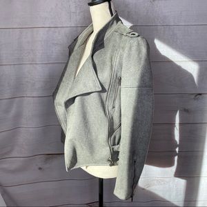 VICI Gray Marl Moto Jacket